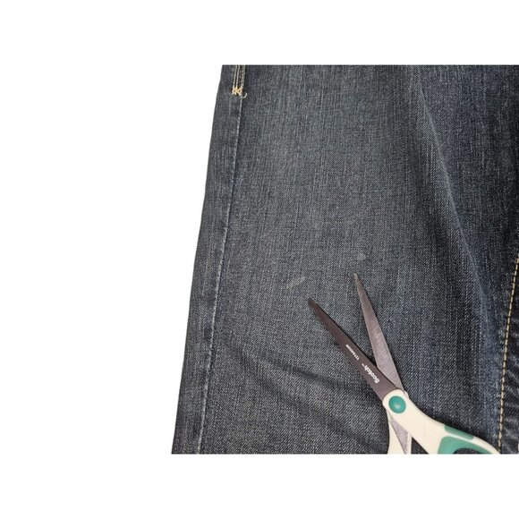 Ariat M5 Slim Straight Jeans Men's 41x34 Blue Denim - Picture 4 of 16